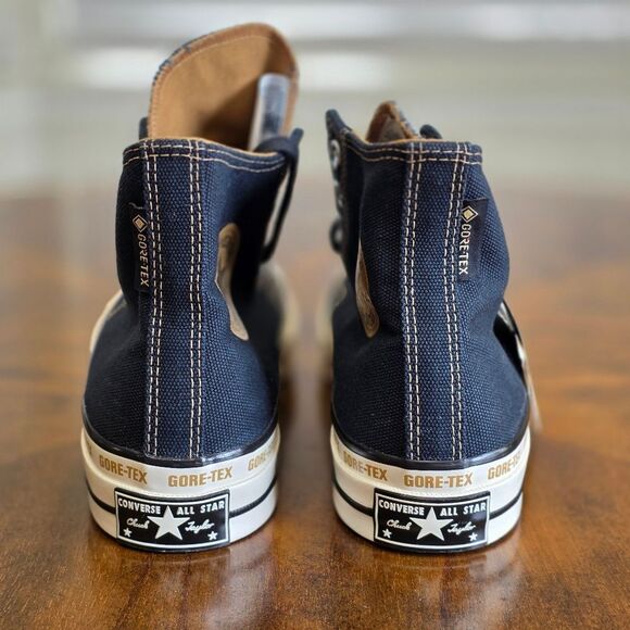 Converse Chuck Taylor Gore-Tex GTX High Black Toadstool Tan Women's 9 LE A08565C - Picture 3 of 16